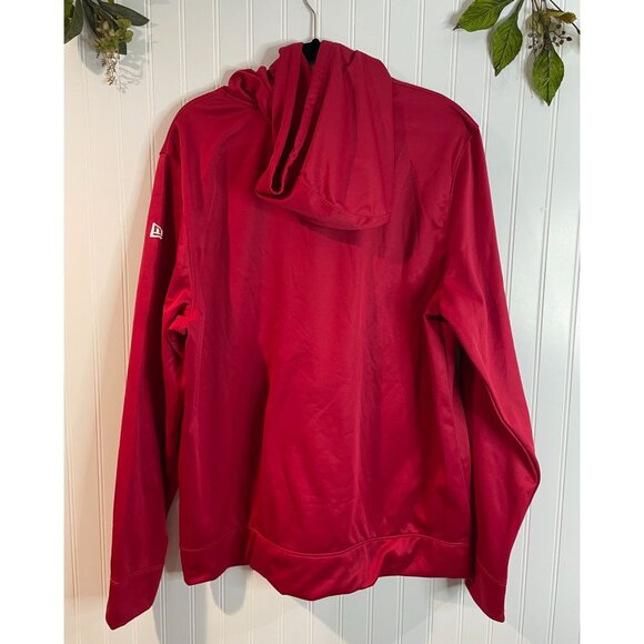 Tampa Bay Buccaneers Red Hoodie NFL Combine Authentic New Era Team Apparel XL - Picture 2 of 14